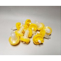 Yellow Dynamic (Automix) Mixing Tips - 50 pcs